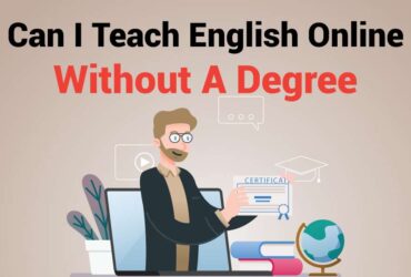 can i teach english online without a degree