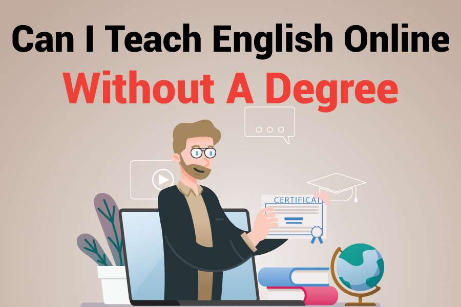 can i teach english online without a degree